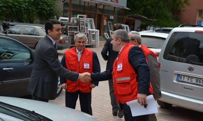 Çaykara Kızılay’dan Hatay’a Yardım Tırı