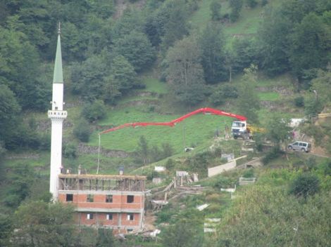 Camii Yapımı Hızla Devam Ediyor 2 Camii Yapımı Hızla Devam Ediyor 2