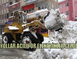 Yollar Açılıyor Elektrikler Geldi