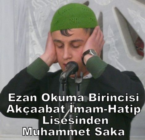 Birinci Çaykara İmam-Hatip'ten 3
