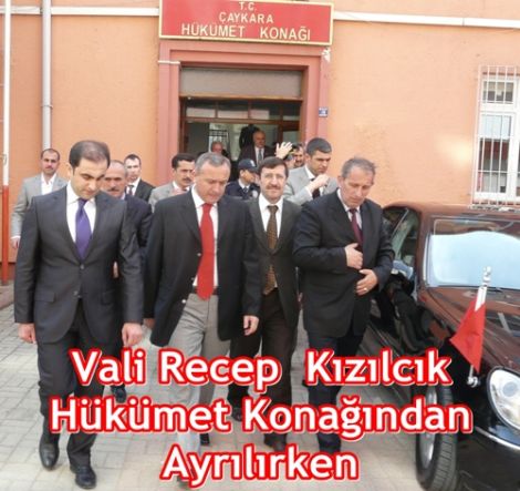 Vali Çaykara'da 3 Vali Çaykara'da 3