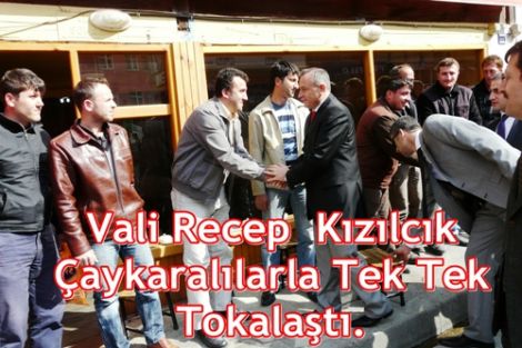 Vali Çaykara'da 8 Vali Çaykara'da 8