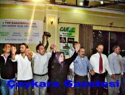 Karadenizliler Gecesi Van’da Yapıldı