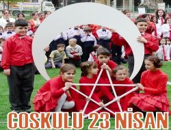 23 Nisan Coşkulu Kutlandı