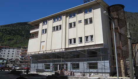 Çaykara PTT Yenileniyor 2 Çaykara PTT Yenileniyor 2