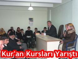 Kur’an Kursları Yarıştı