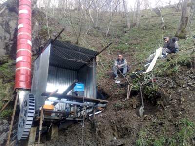 Yeşilalan'da Elektrik Üretti 2