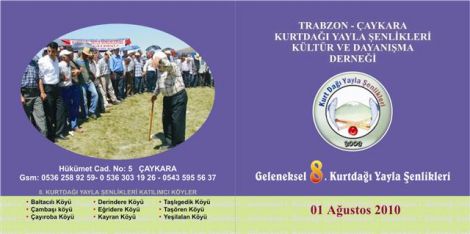 Kurtdağı Şenlikleri 1 Ağustos’da 2