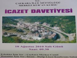 Merkez Kız Kur’an Kursundan İcazet