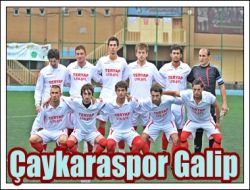 Çaykaspor Yedek Kaleci İle Galip 2-1