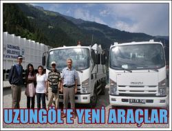 Uzungöl’e Yeni Temizlik Araçları