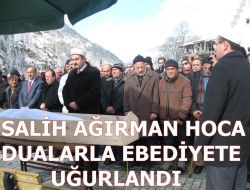 H. Hafız Salih Ağırman Toprağa verildi