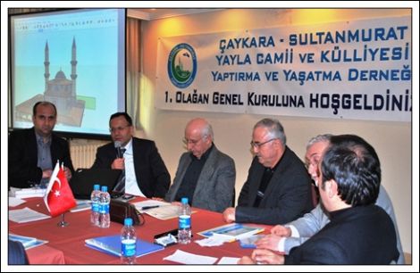 Sultanmurat Külliye Derneği Kongresini Yaptı