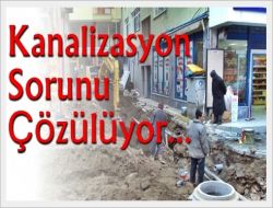 Çaykara’da Kanalizasyon Çalışmaları Devam Ediyor