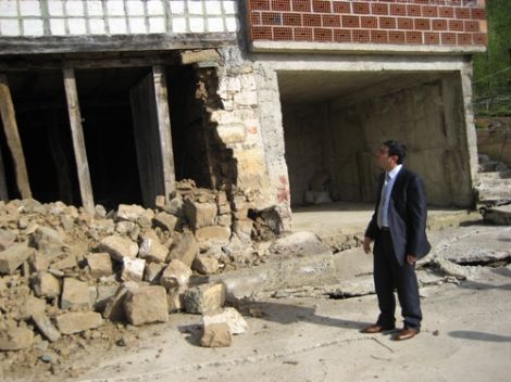 Kabataş Köyünde Heyelan 4
