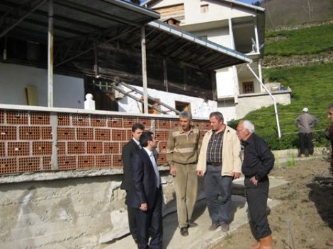 Kabataş Köyünde Heyelan 5