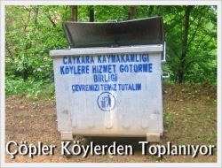 Çöpler Köylerden Toplanıyor