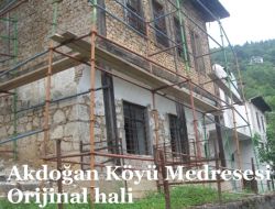 Tarihi Akdoğan Köyü Merkez Camii ve Medresesi Onarılıyor 2 Tarihi Akdoğan Köyü Merkez Camii ve Medresesi Onarılıyor 2