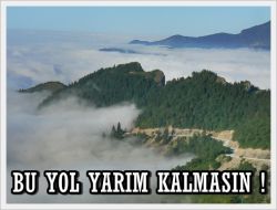 Çaykara-Sultanmurat Yolu Ödenek Bekliyor