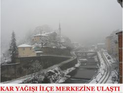 Çaykara’da Kar Yağıyor