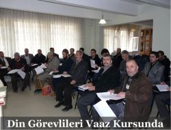 Din Görevlilerine Vaaz Kursu