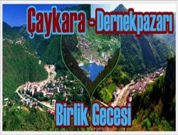Trabzonda Çaykara-Dernekpazarı Gecesi