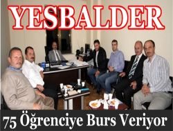 YESBALDER Öğrenci Bursunu Yatırdı
