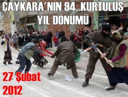 Çaykara’nın 94. Kurtuluş Yılı Törenlerle Kutlandı