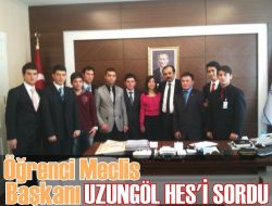 Öğrenci Meclis Başkanı Sordu