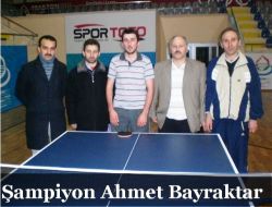Tenis Turnuvası Sona Erdi