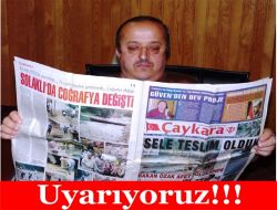 Uyarıyoruz!!!