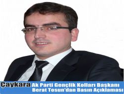 Berat Tosun Basın Açıklaması Yaptı