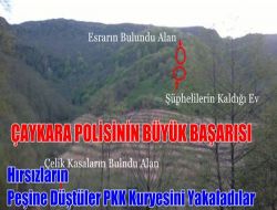 Hırsızların Peşine Düştülerr PKK Kuryesini Yakaladılar