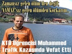 Genç Yaşta Trafik Kazasında Öldü