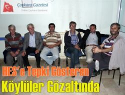 HES’e Tepki Gösteren Köylüler Karakolda
