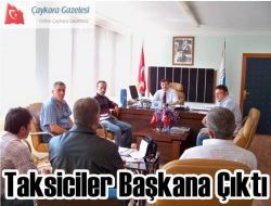 Taksiciler Kontak Kapattı