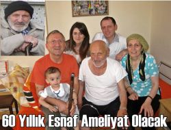 Esnaf M.Ali Lort Hastanede
