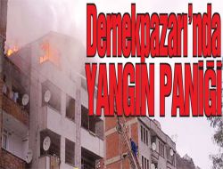 Dernekpazarı’nda Yangın Paniği