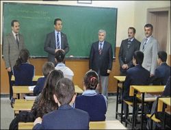 Kaymakam Musa Üçgül Çaykara Anadolu ve Çaykara Lisesindeydi