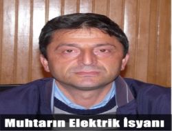 Ataköy Muhtarı Bülent Liman’ın Elektrik İsyanı