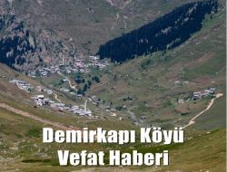 Demirkapı’da Vefat: Refik Yazıcı