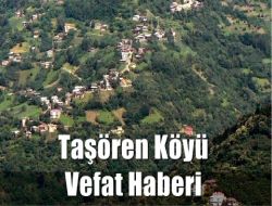 Taşören Mahallesinden Numan Hutekoğlu Vefat Etti