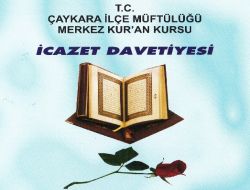 Merkez Kız Kur’an Kursunda İcazet Merasimi