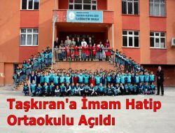 Taşkıran’a İmam Hatip Okulu Açıldı
