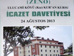 Ulucami Köyünde Kur’an Ziyafeti