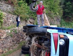 Şahinkaya’da Kaza Ucuz Atlatıldı