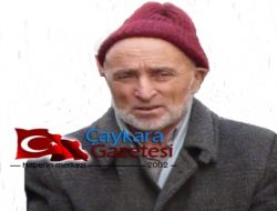 Taşören Köyünden Ahmet Çifçi Vefat Etti