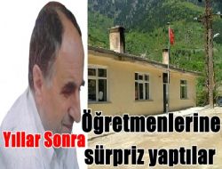 Yıllar Sonra Öğretmenlerine Sürpriz Yaptılar