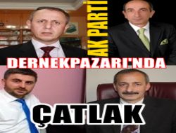 Ak Parti Dernekpazarı’nda Çatlak