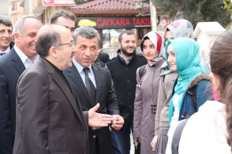 Orhan Fevzi Gümrükçüoğlu Çaykara’da Ziyaretlerde Bulundu 8
